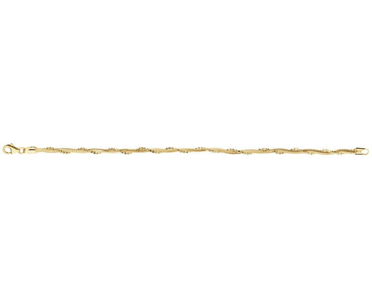 14 K Yellow Gold Bracelet 