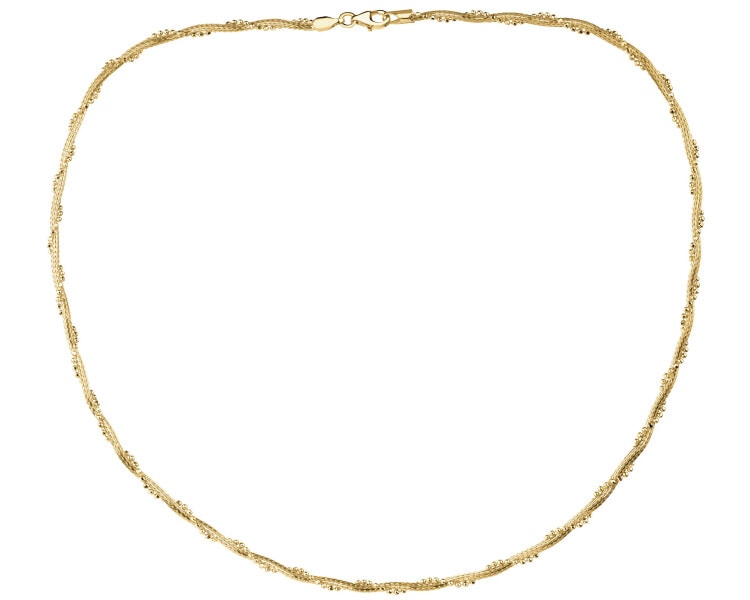 14 K Yellow Gold Necklace 