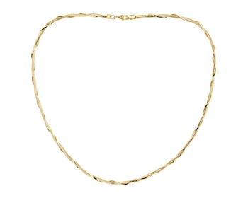 9 K Yellow Gold Necklace 