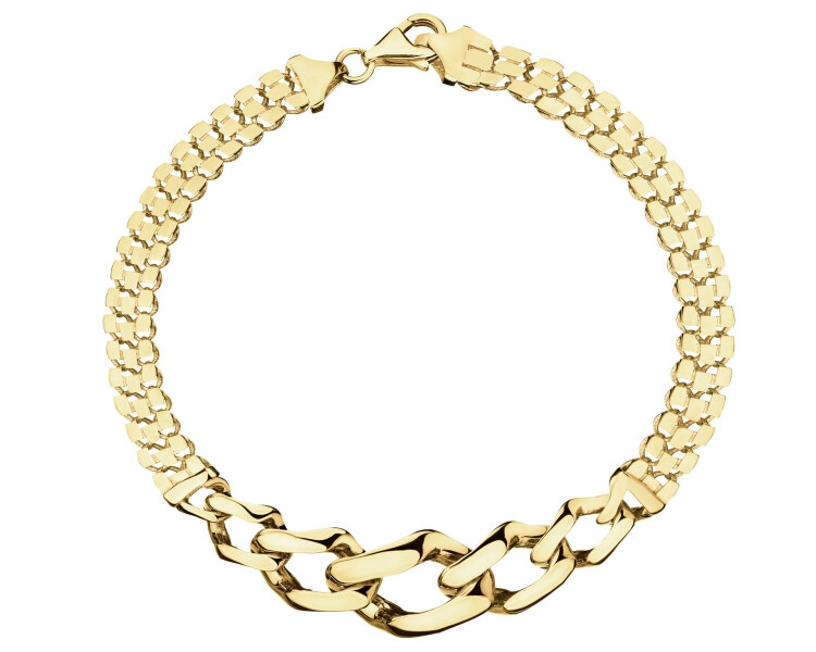 14 K Yellow Gold Bracelet 