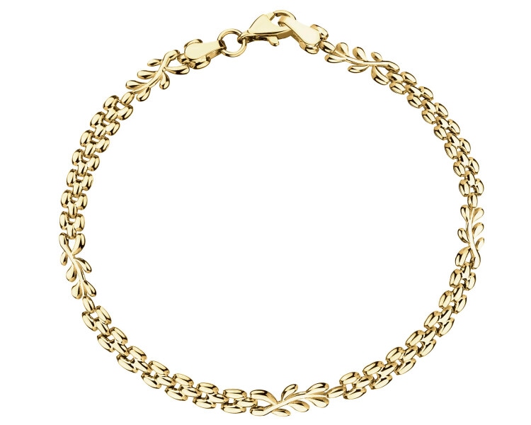 14 K Yellow Gold Bracelet 