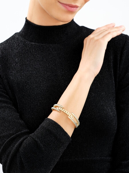 14 K Yellow Gold Rigid Bracelet 