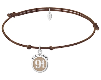 Bracelet with silver elements and enamel - Harry Potter, Platform 9 and ¾, Warner Bros. Discovery