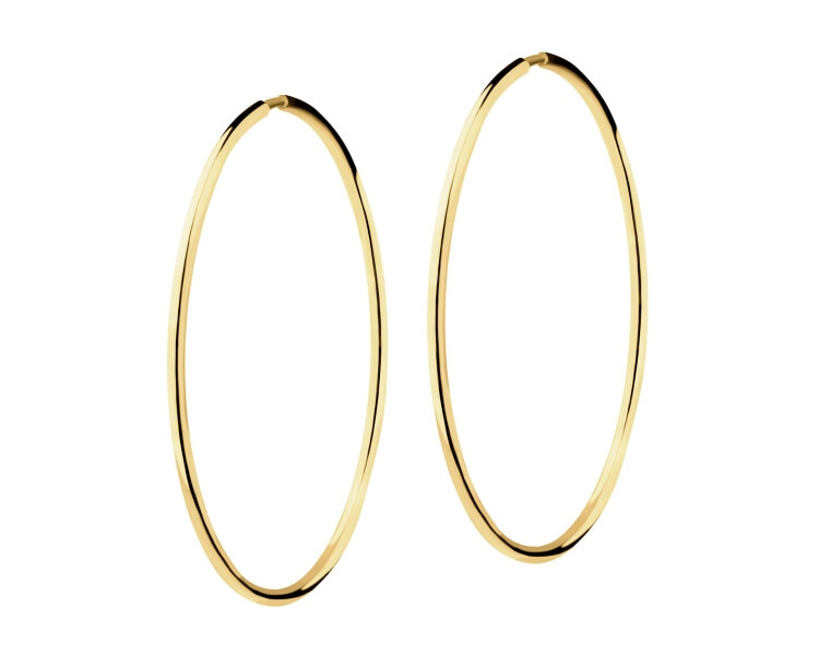 14 K Yellow Gold Hoop Earring 