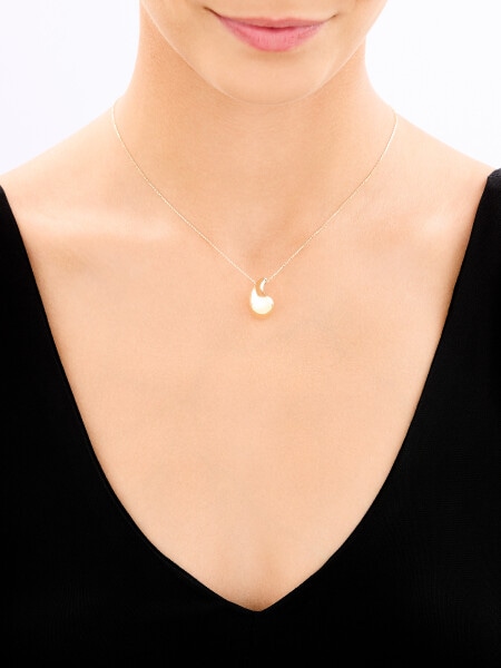 9 K Yellow Gold Necklace 