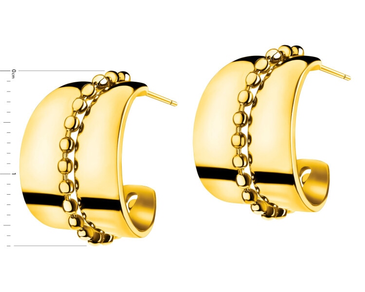 Náušnice z ušlechtilé oceli