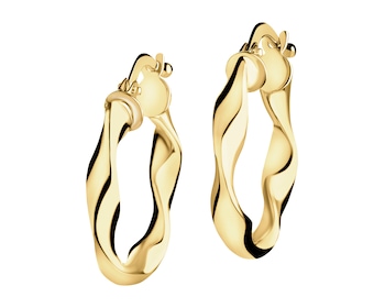 14 K Yellow Gold Hoop Earring 