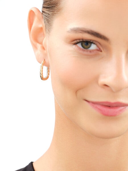 14 K Yellow Gold Earrings 