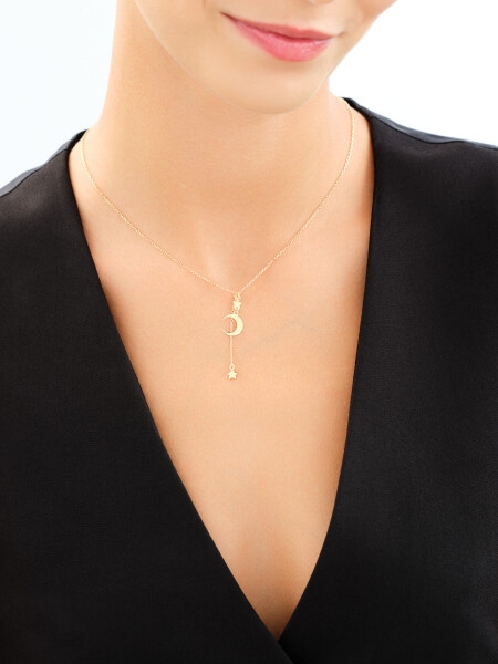 Gold-Plated Silver Necklace 