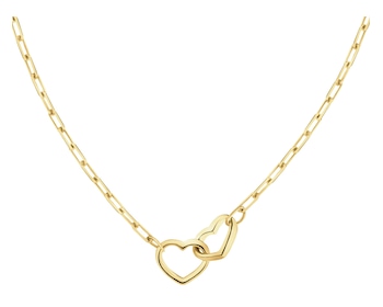 9 K Yellow Gold Necklace 