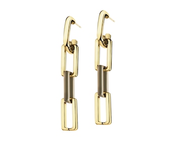 Gold-Plated Zinc Dangling Earring 