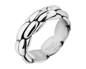 Stainless Steel Band Ring 