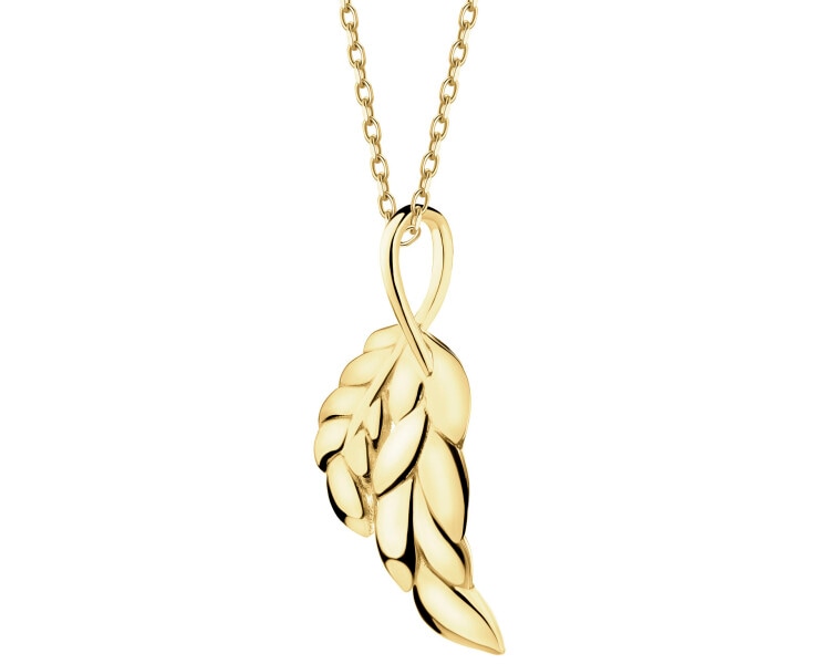 9 K Yellow Gold Pendant 