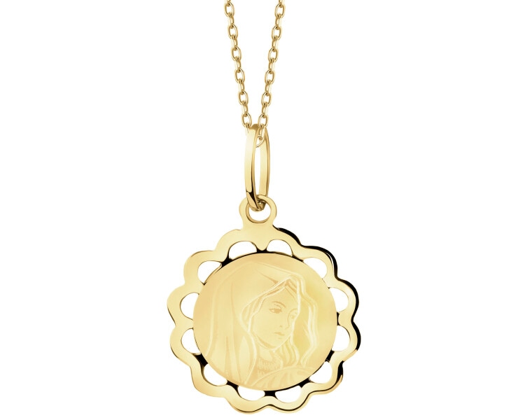 14 K Yellow Gold Pendant 