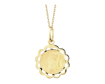 14 K Yellow Gold Pendant 