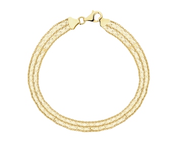 14 K Yellow Gold Bracelet 