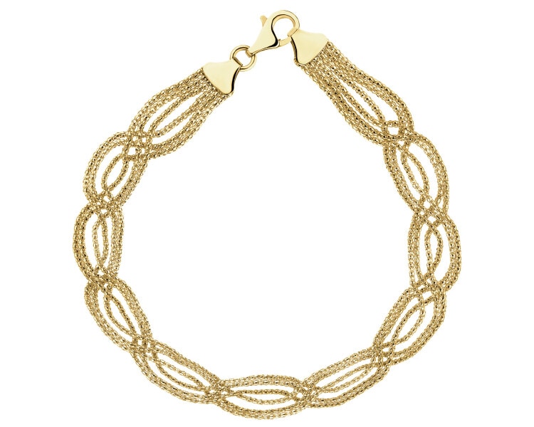 14 K Yellow Gold Bracelet 