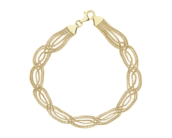 14 K Yellow Gold Bracelet 