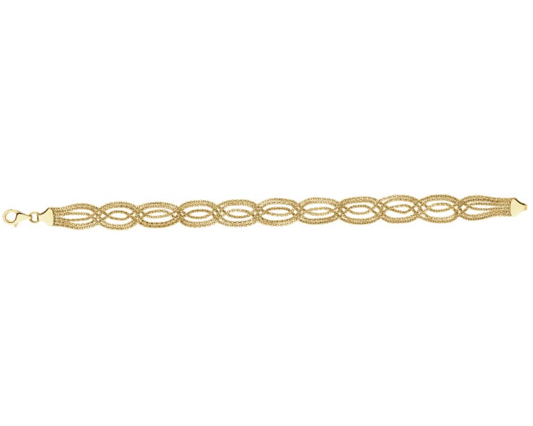 14 K Yellow Gold Bracelet 