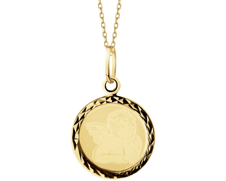 14 K Yellow Gold Pendant 