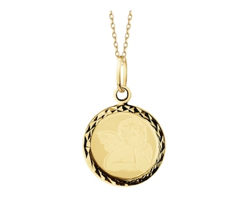 14 K Yellow Gold Pendant 