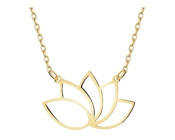 8 K Yellow Gold Necklace 