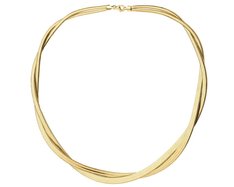 14 K Yellow Gold Necklace 