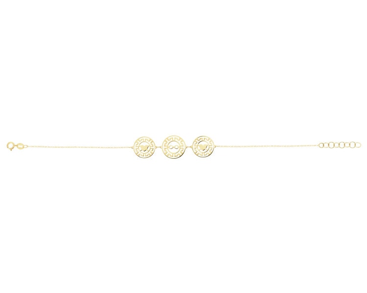 14 K Yellow Gold Bracelet 