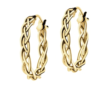 14 K Yellow Gold Hoop Earring 