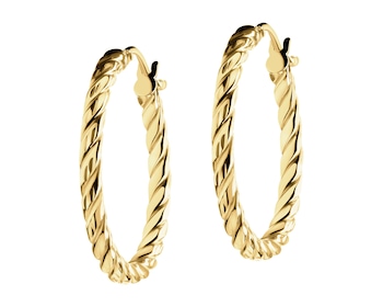 14 K Yellow Gold Hoop Earring 