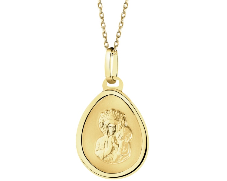 Gold pendant - holy medal