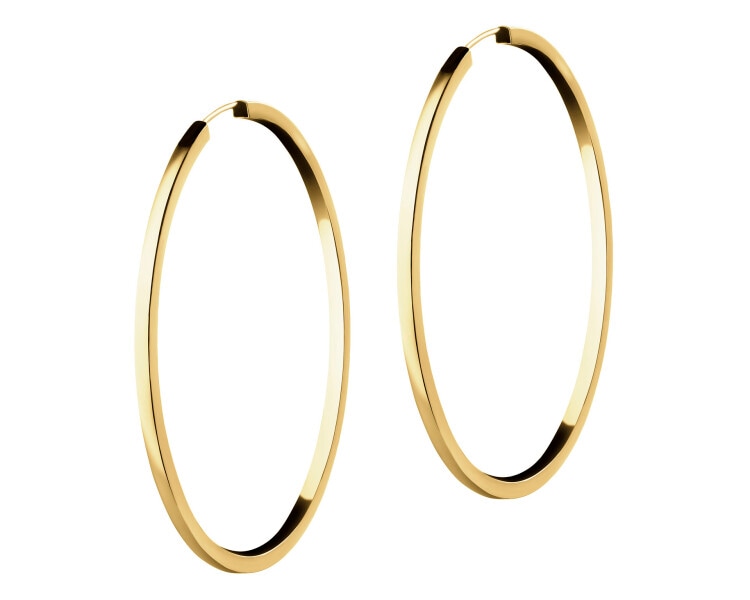 14 K Yellow Gold Hoop Earring 