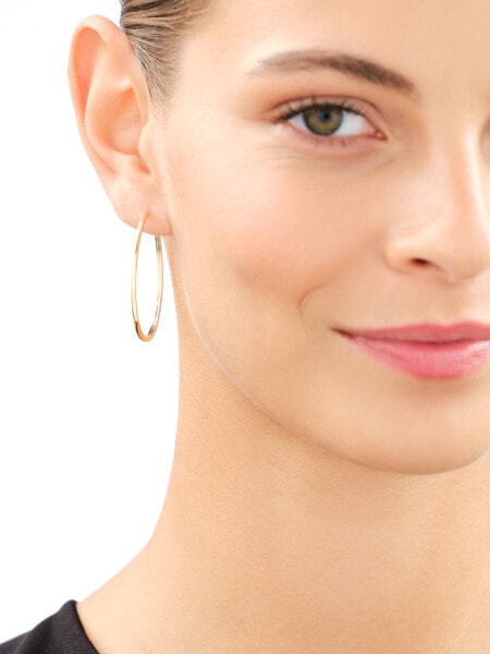 14 K Yellow Gold Hoop Earring 