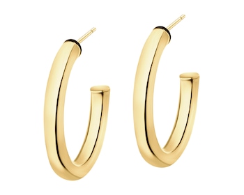 9 K Yellow Gold Hoop Earring 