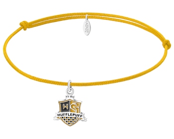 Bracelet with silver elements and enamel - Harry Potter, Hufflepuff, Warner Bros. Discovery