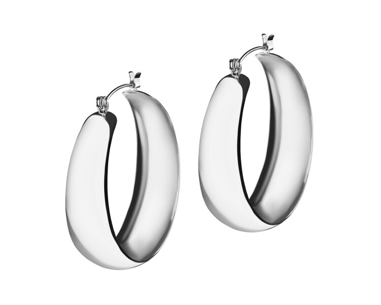 Stainless Steel Hoop Earring 