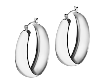 Stainless Steel Hoop Earring 