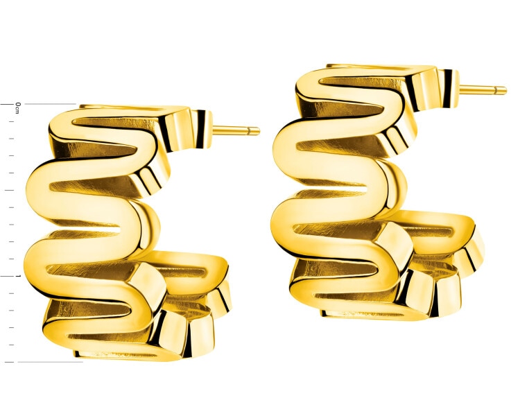 Kolczyki ze stali szlachetnej