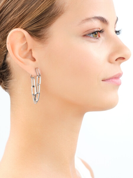 Stainless Steel Dangling Earring 