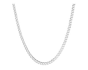 Rhodium Plated Silver Neck Chain