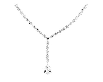 Silver necklace with cubic zirconias></noscript>
                    </a>
                </div>
                <div class=
