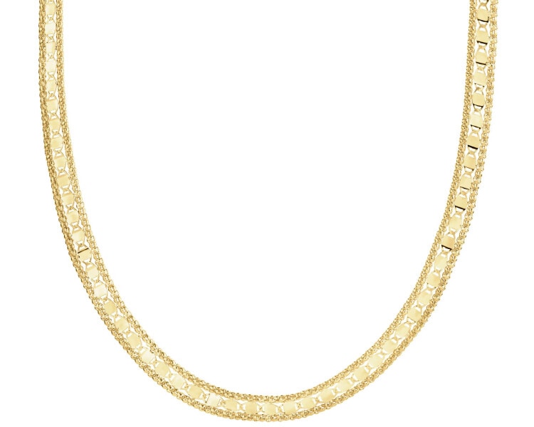 9 K Yellow Gold Necklace 