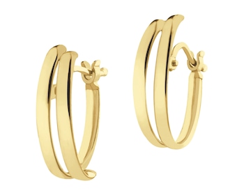 14 K Yellow Gold Earrings 