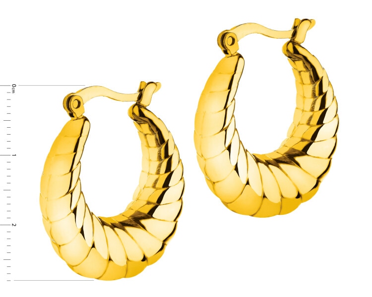 Stainless Steel Dangling Earring