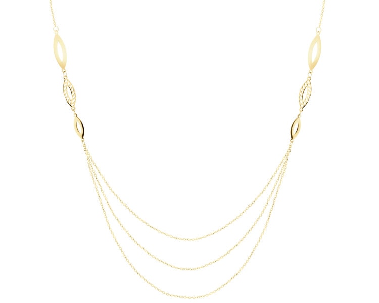 14 K Yellow Gold Necklace 