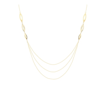 14 K Yellow Gold Necklace 