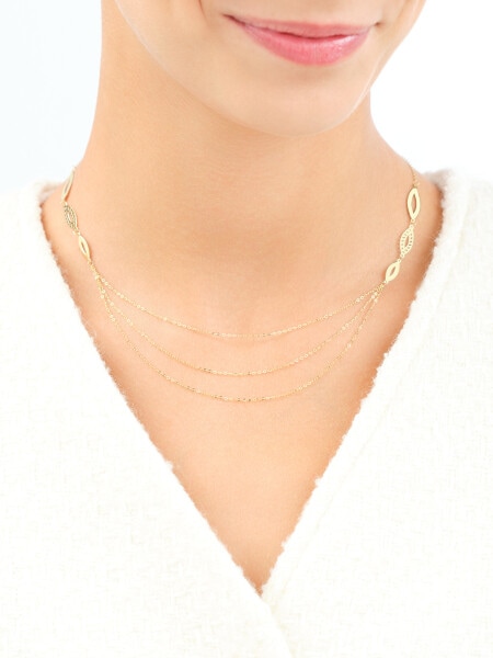 14 K Yellow Gold Necklace 