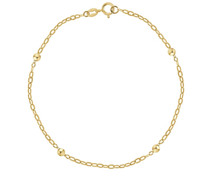 9 K Yellow Gold Bracelet 