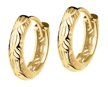 14 K Yellow Gold Hoop Earring 