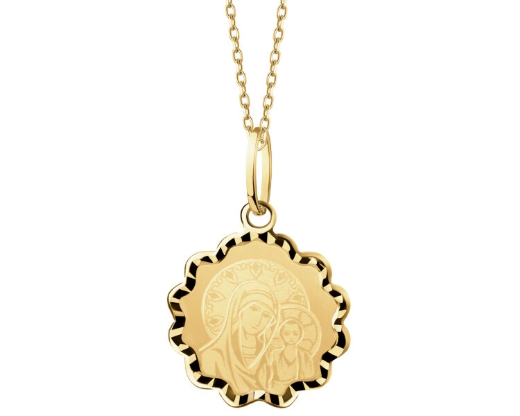 14 K Yellow Gold Pendant 